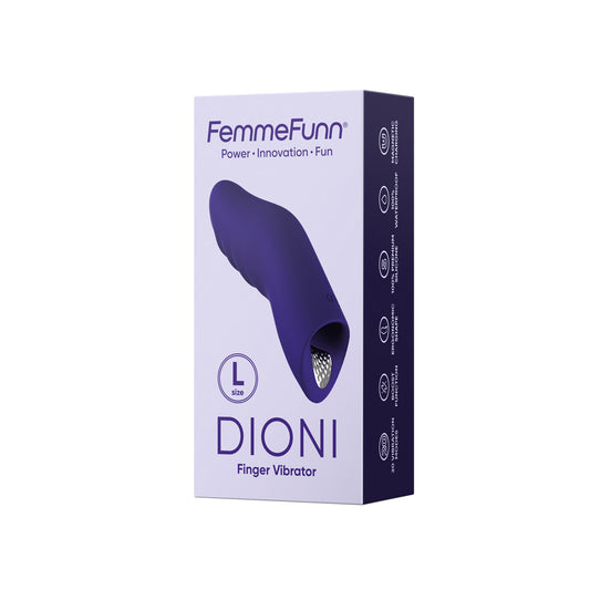 Dioni Large Dark Purple | 663546904463 | Available at EroticWarehouse.com