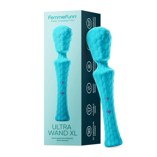 Ultra Wand Xl Turquoise | 663546906115 | Available at EroticWarehouse.com