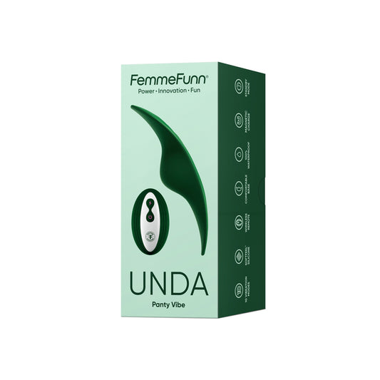 Femmefunn Unda Dark Green | 663546906863 | Available at EroticWarehouse.com