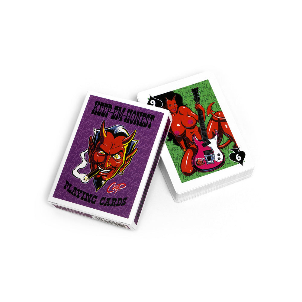 Coop’s Keep-Em-Honest Playing Cards | 665752708286 | Available at EroticWarehouse.com