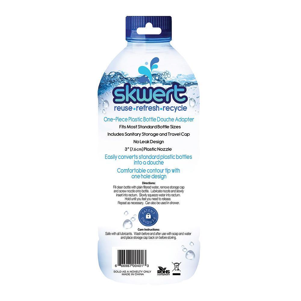 Skwert Water Bottle Enema Adaptor | 666987004013 | Available at EroticWarehouse.com