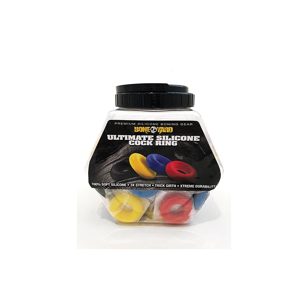 Ultimate Ring Assorted Fishbowl 50 Pc | 666987004532 | Available at EroticWarehouse.com