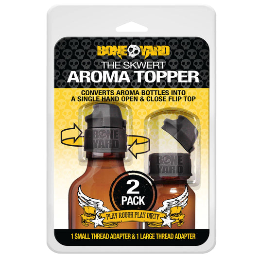 Skwert Aroma Topper 2 Pack 1 Large & 1 Small | 666987004624 | Available at EroticWarehouse.com