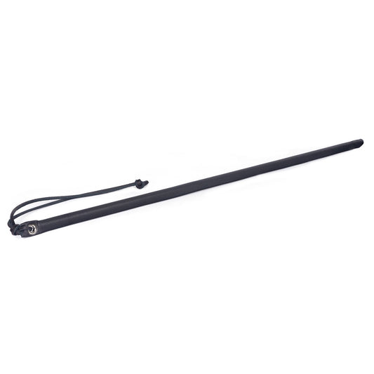 24" Leather Wrapped Cane Black | 669729110225 | Available at EroticWarehouse.com