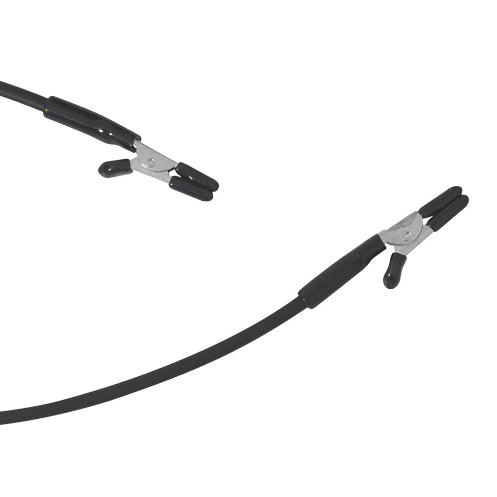 Teaser Jaw Clamp W/ Rubber Tether End | 669729200155 | Available at EroticWarehouse.com