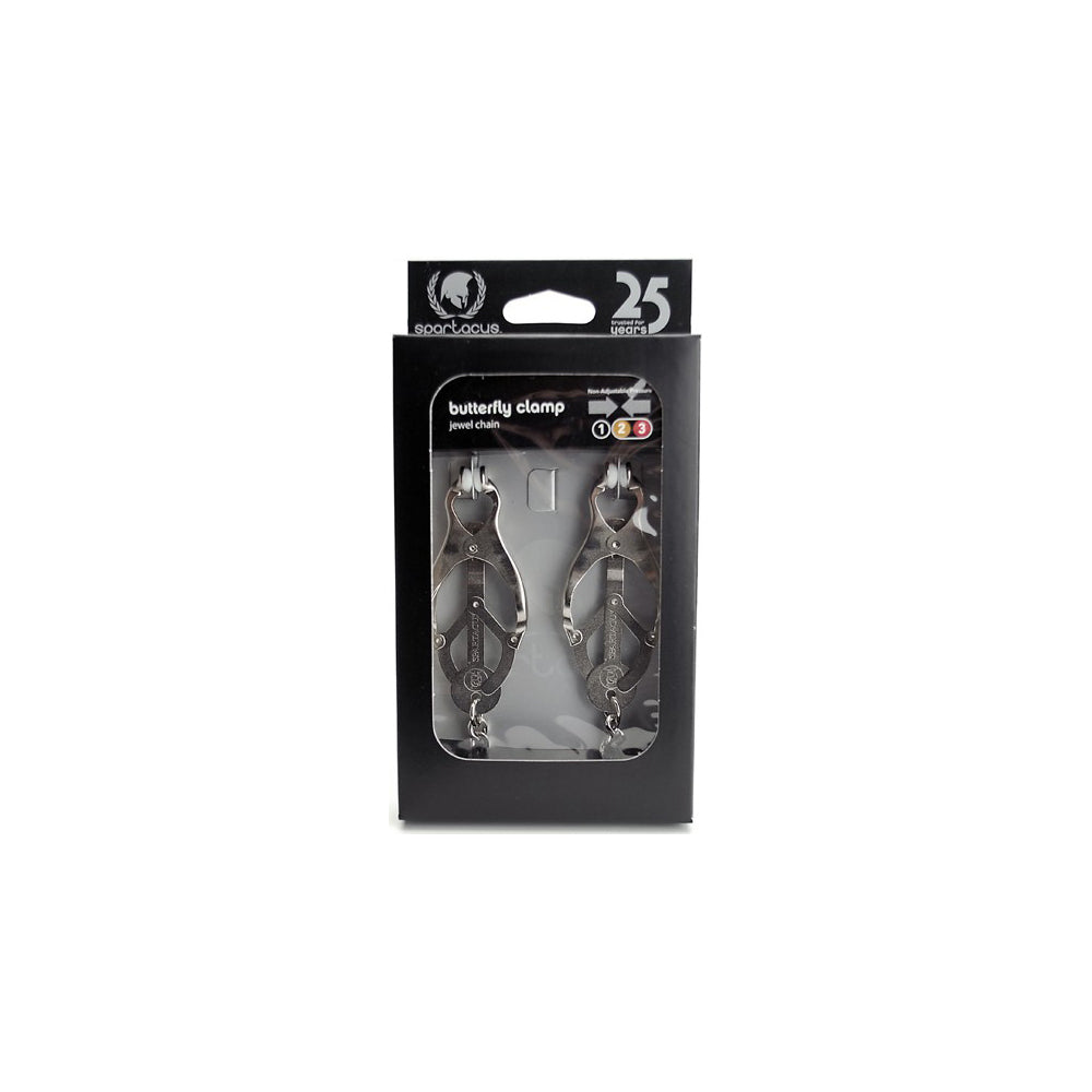 Butterfly Clamp with Link Chain | 669729200162 | Available at EroticWarehouse.com