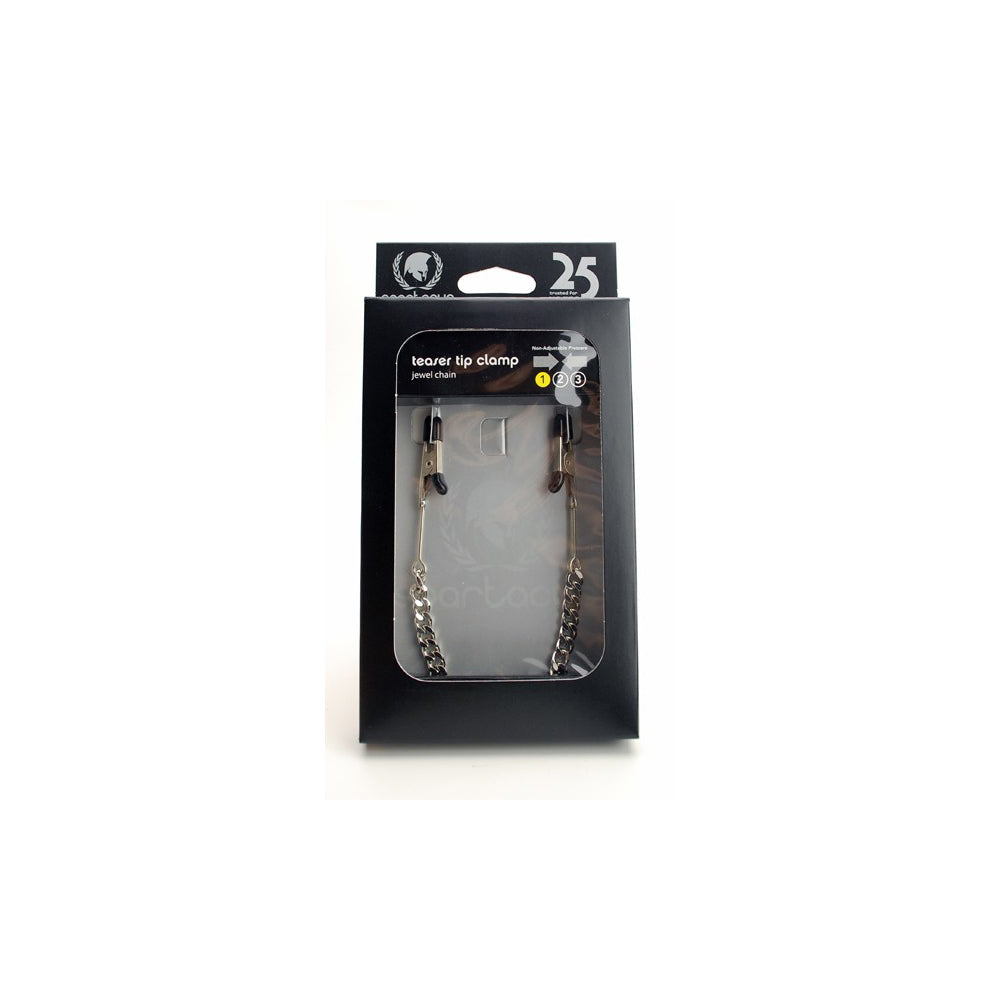 Teaser Jaw Clamp & Jewel Chain End | 669729200407 | Available at EroticWarehouse.com
