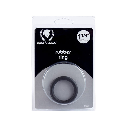 1.25'' Rubber C-Ring - Black | 669729410110 | Available at EroticWarehouse.com