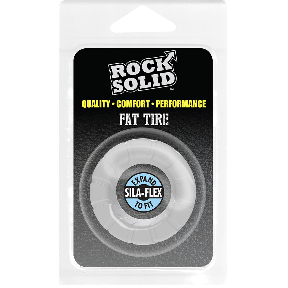 Rock Solid Fat Tire Translucent | 6768903842144 | Available at EroticWarehouse.com