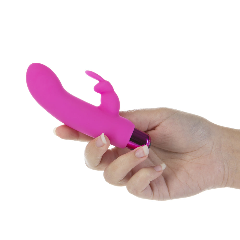 Powerbullet Alice’s Bunny 4'' Bullet 10 Function Pink | 677613563163 | Available at EroticWarehouse.com