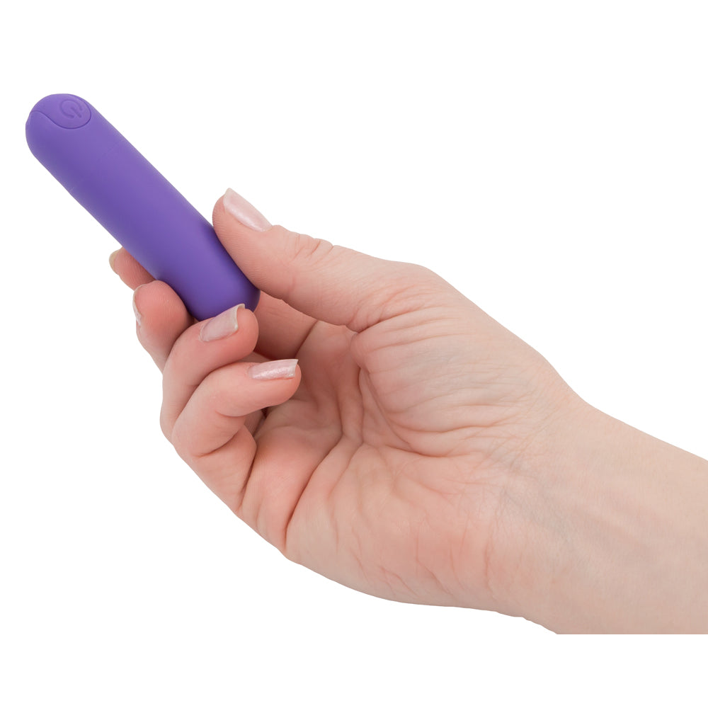 Powerbullet Essential 3'' Bullet With Case 9 Function Purple | 677613571533 | Available at EroticWarehouse.com