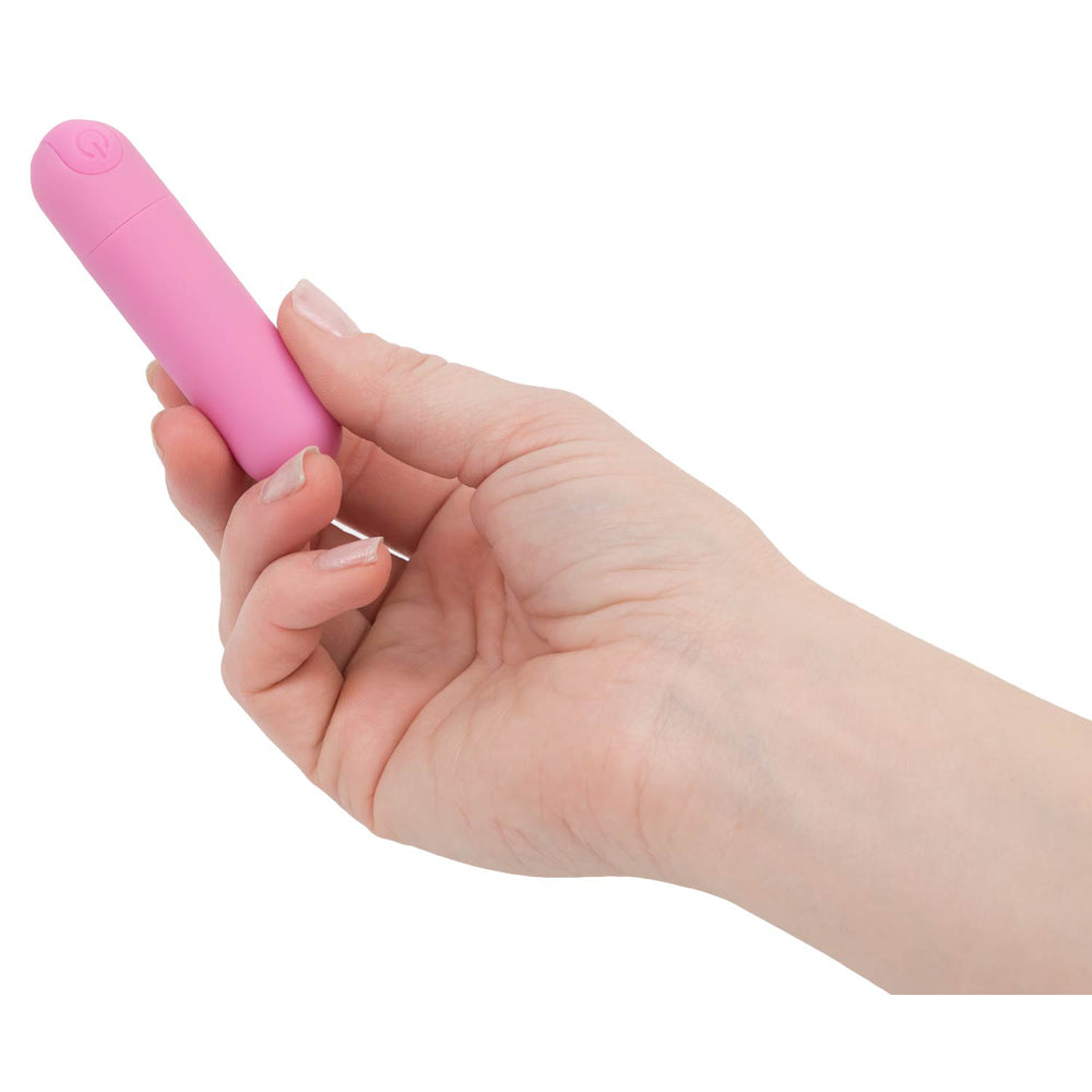 Powerbullet Essential 3'' Bullet With Case 9 Function Pink | 677613571632 | Available at EroticWarehouse.com