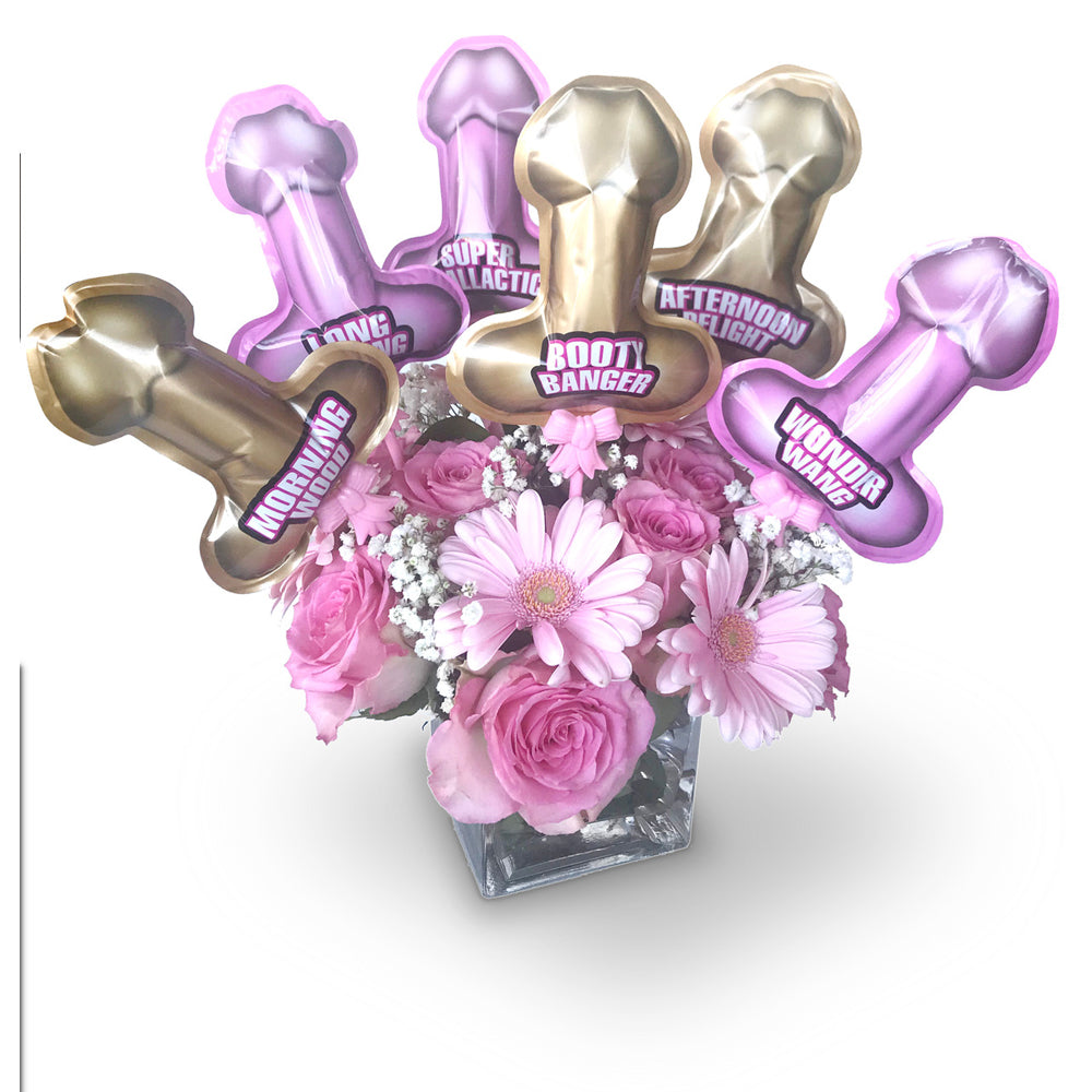 Glitterati Penis Pop up Balloons 6 Pack | 685634101776 | Available at EroticWarehouse.com