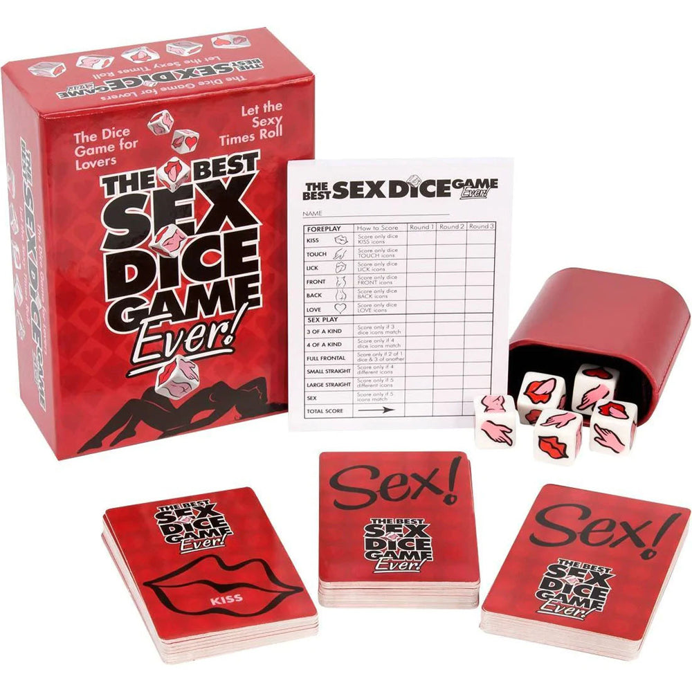 The Best Sex Dice Game Ever | 685634101790 | Available at EroticWarehouse.com