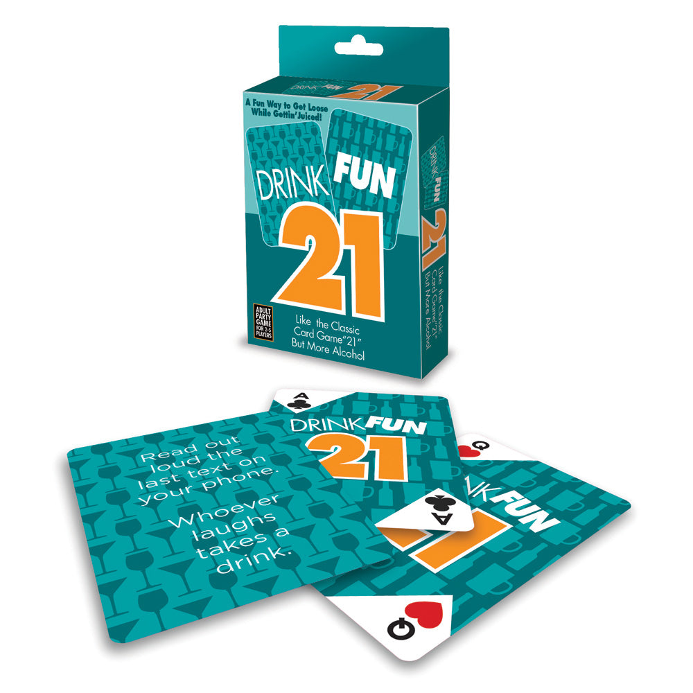 Drink Fun 21 Card Game | 685634103084 | Available at EroticWarehouse.com