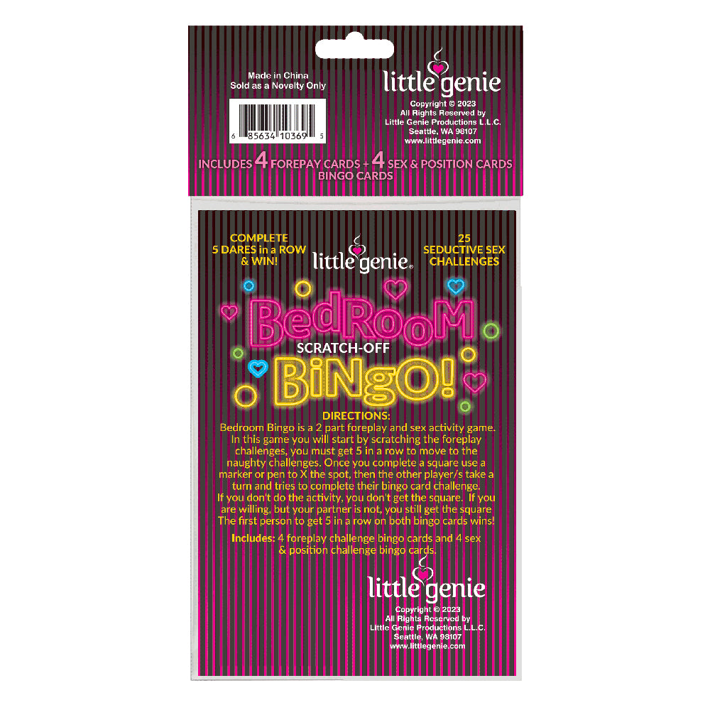 Bedroom Bingo | 685634103695 | Available at EroticWarehouse.com