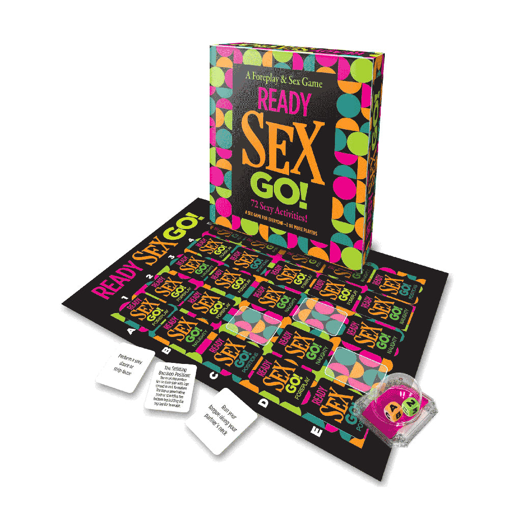 Ready Sex Go Action Packed Sex Game | 685634103718 | Available at EroticWarehouse.com