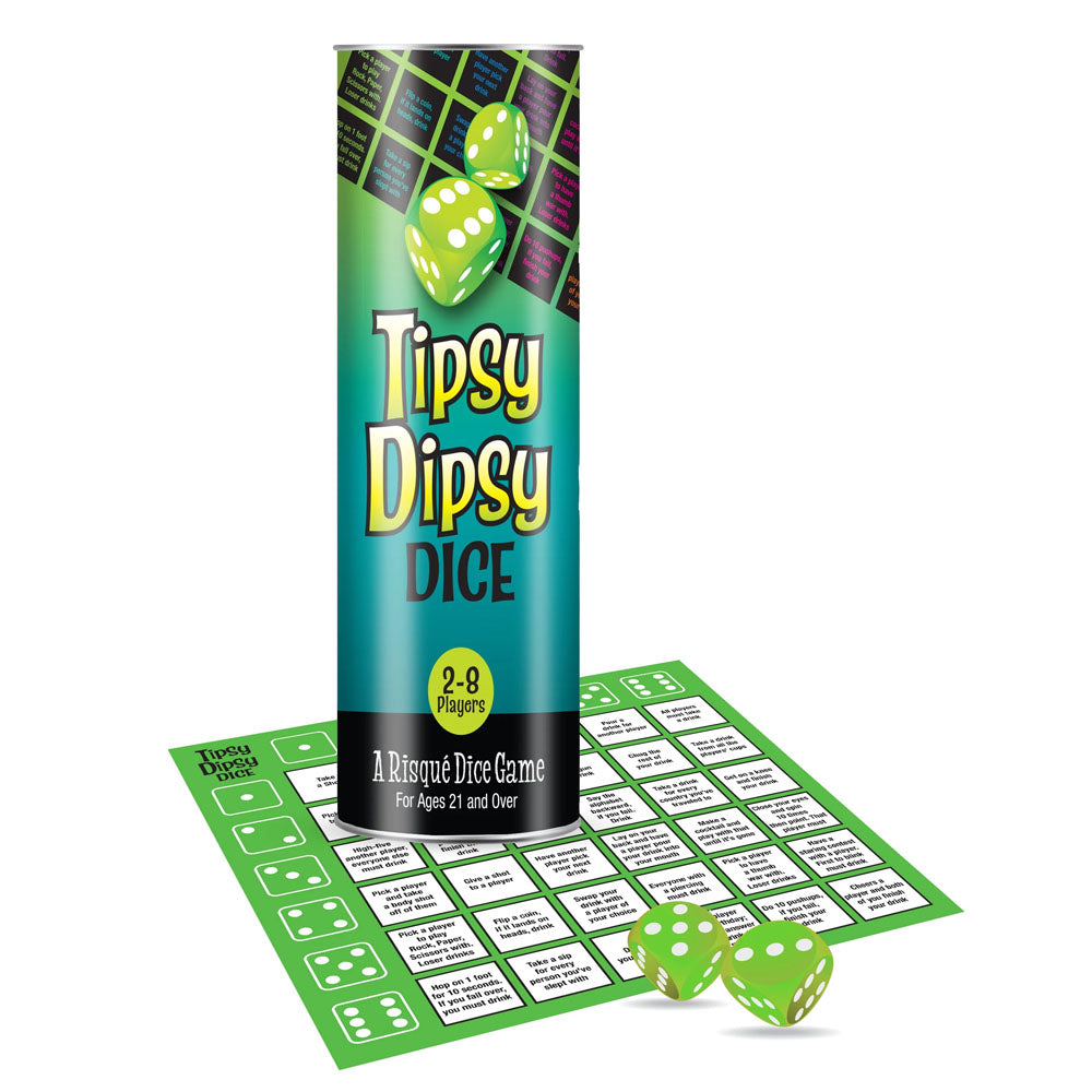 Tipsy Dipsy Dice Game | 685634103954 | Available at EroticWarehouse.com