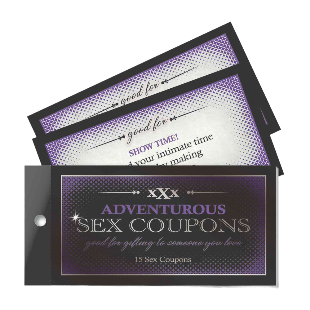 Sex Adventures Coupons | 685634103992 | Available at EroticWarehouse.com