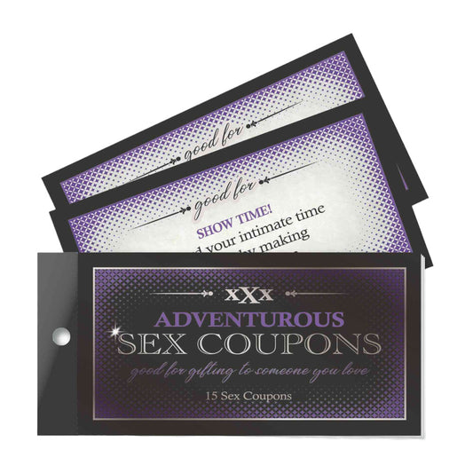 Sex Adventures Coupons | 685634103992 | Available at EroticWarehouse.com