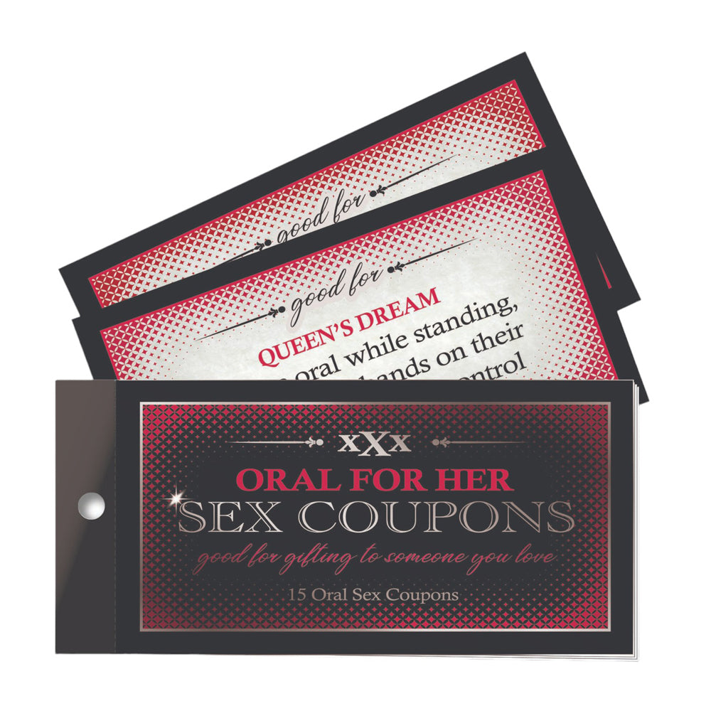 Oral Adventures For Her Sex Coupons | 685634104005 | Available at EroticWarehouse.com