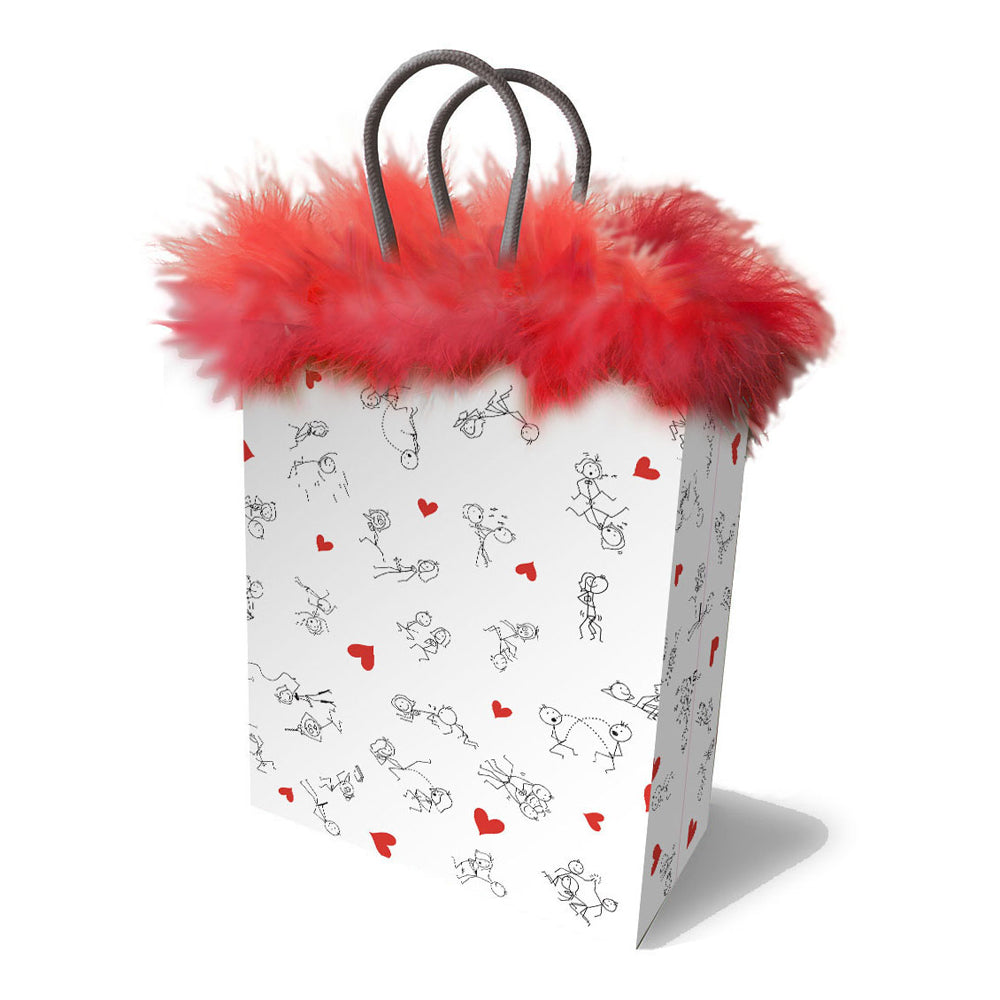 Stick Figures Gift Bag | 685634104043 | Available at EroticWarehouse.com
