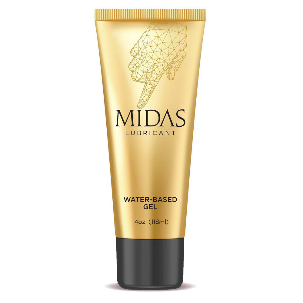 Midas Water Based Lubricant Gel 4 oz. | 685634110105 | Available at EroticWarehouse.com