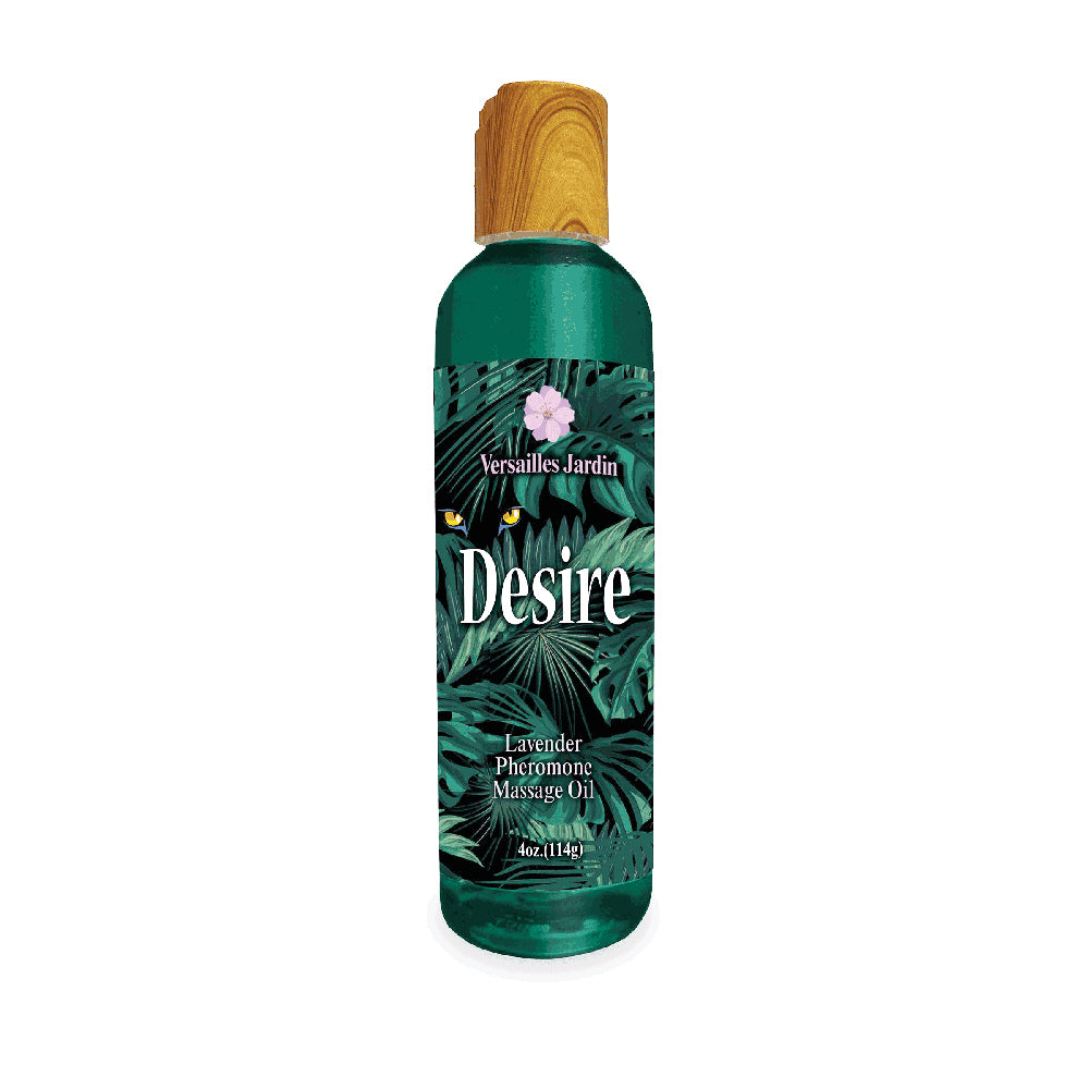 Desire Pheromone Massage Oil Lavender 4 oz. | 685634111300 | Available at EroticWarehouse.com