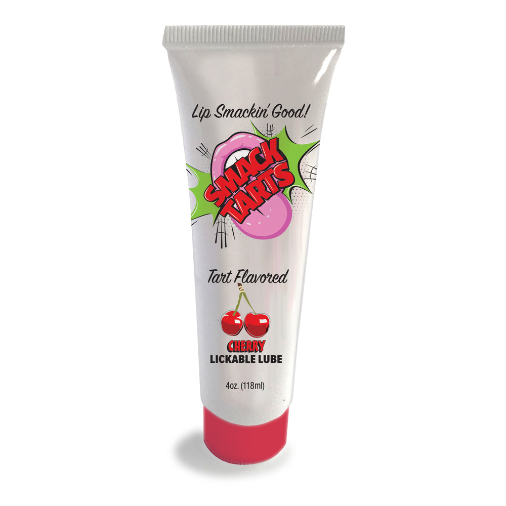 Smack Tarts Lickable Sour Cherry Lube 4 oz. | 685634111881 | Available at EroticWarehouse.com