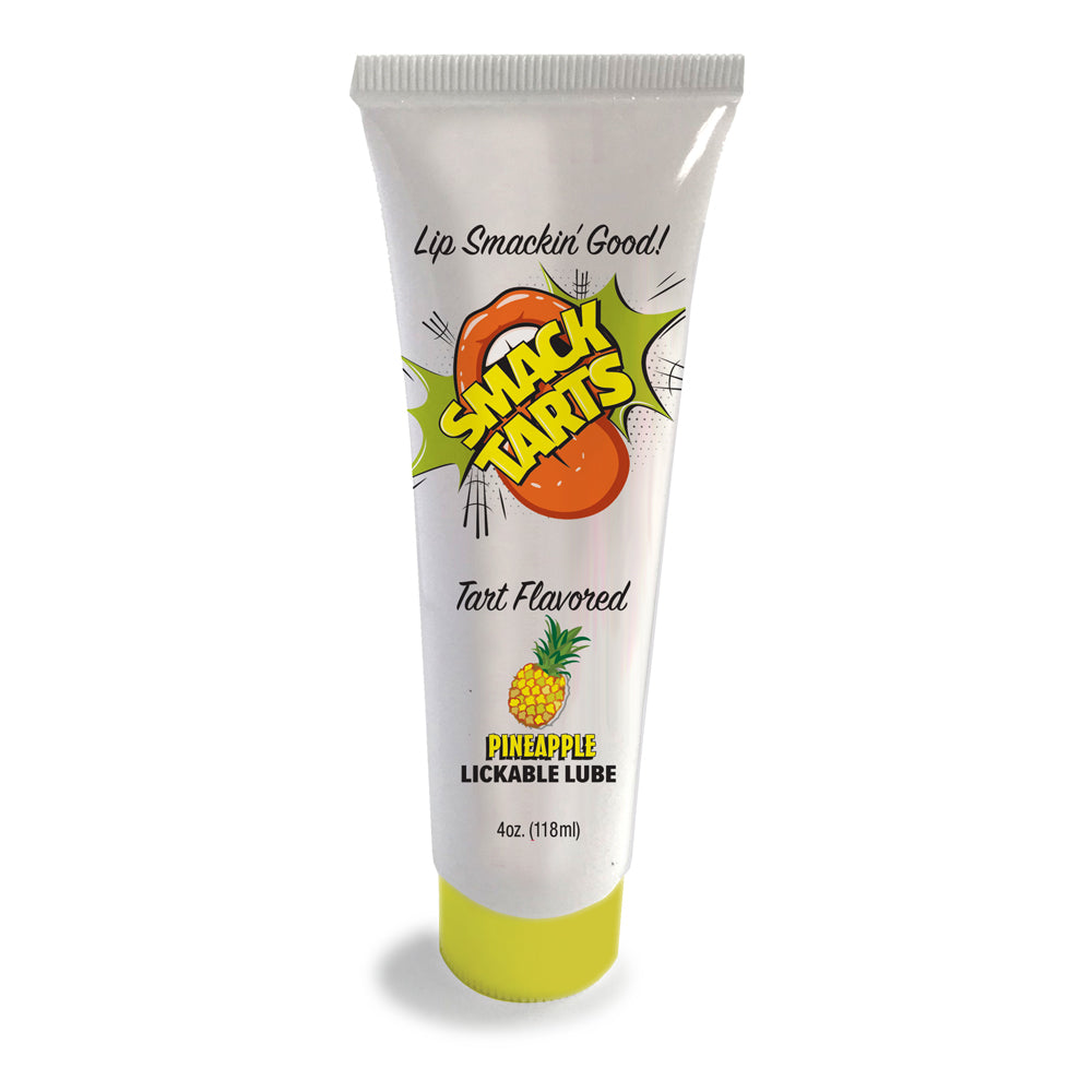 Smack Tarts Lickable Sour Pineapple Lube 4 oz. | 685634111973 | Available at EroticWarehouse.com