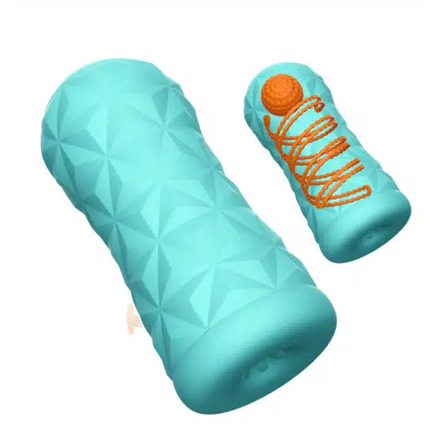 Pretty Love Victoria Caspar Cup Masturbator Turquoise | 6959532335415 | Available at EroticWarehouse.com