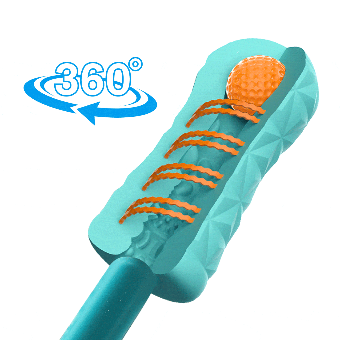 Pretty Love Victoria Caspar Cup Masturbator Turquoise | 6959532335415 | Available at EroticWarehouse.com