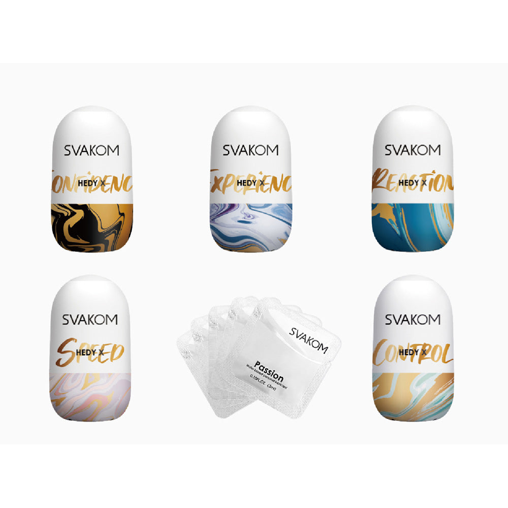 Hedy X Mixed 5 Pack | 6959633187630 | Available at EroticWarehouse.com