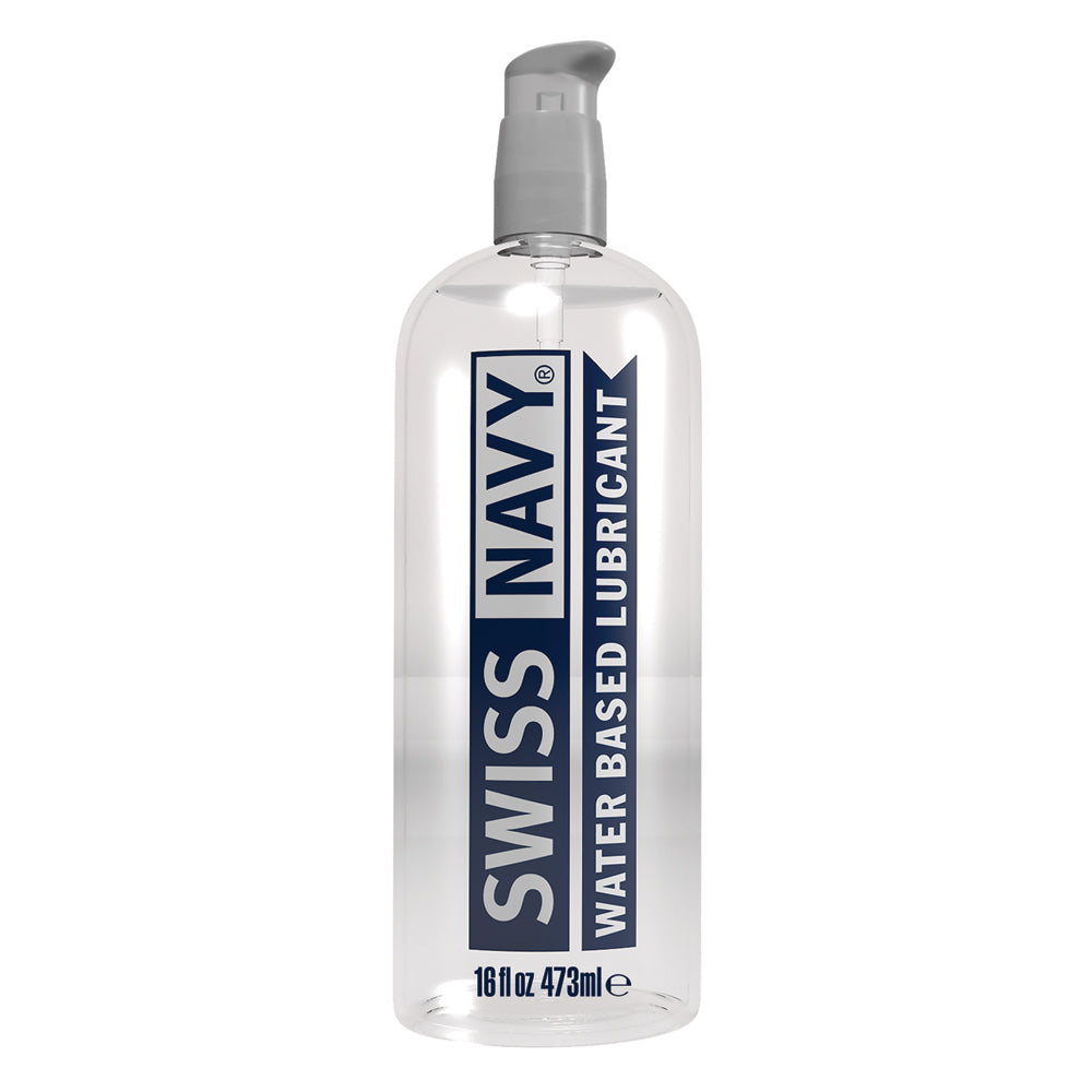 Swiss Navy Water-Based Lubricant 16 oz. | 699439009137 | Available at EroticWarehouse.com