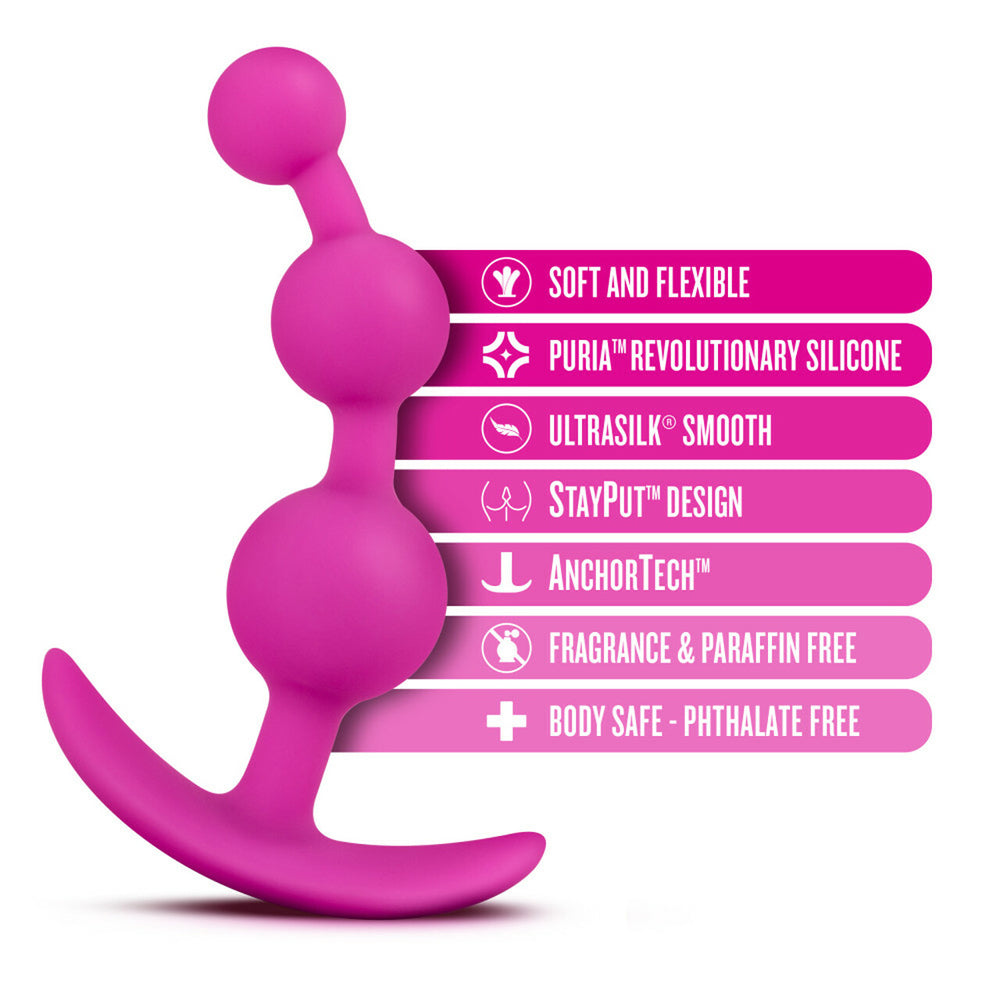 Luxe BeMe3 Fuchsia | 702730697955 | Available at EroticWarehouse.com