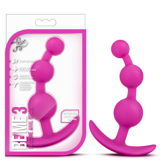 Luxe BeMe3 Fuchsia | 702730697955 | Available at EroticWarehouse.com