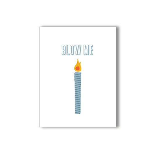 Blow Me Naughtykard | 706547505496 | Available at EroticWarehouse.com