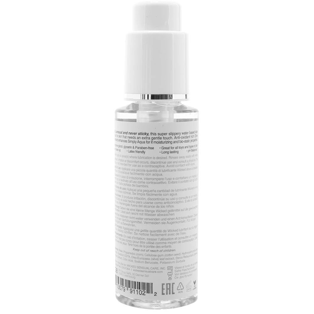 Simply Aqua Lube 2.3 oz. | 713079911022 | Available at EroticWarehouse.com