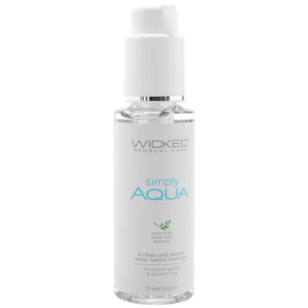Simply Aqua Lube 2.3 oz. | 713079911022 | Available at EroticWarehouse.com