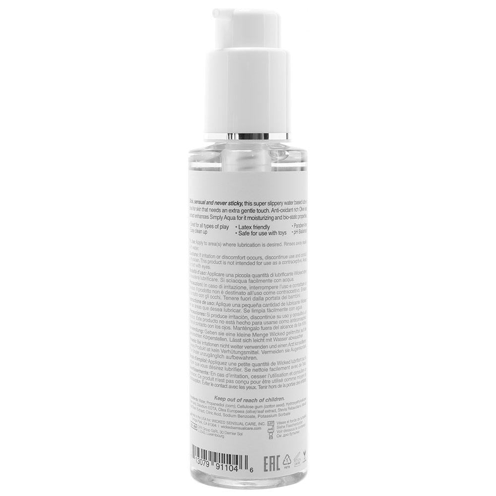 Simply Aqua Lube 4 oz. | 713079911046 | Available at EroticWarehouse.com