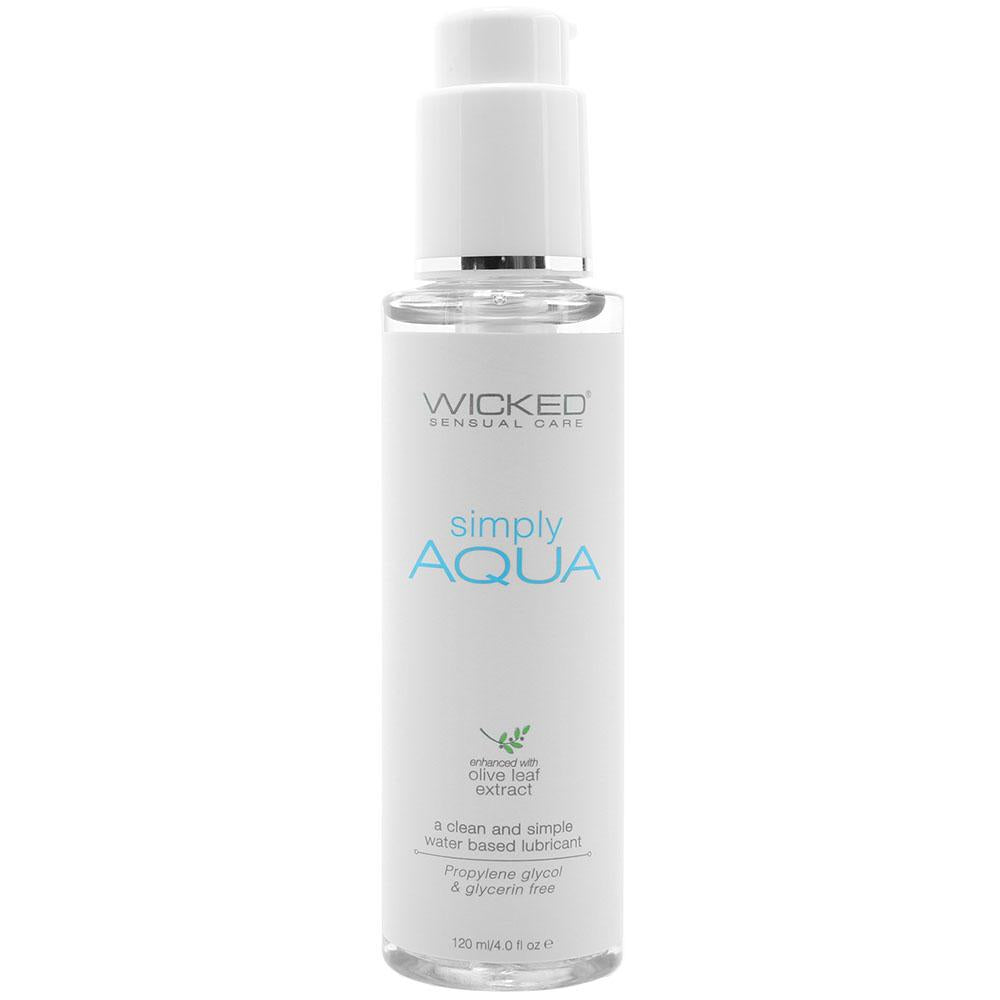 Simply Aqua Lube 4 oz. | 713079911046 | Available at EroticWarehouse.com