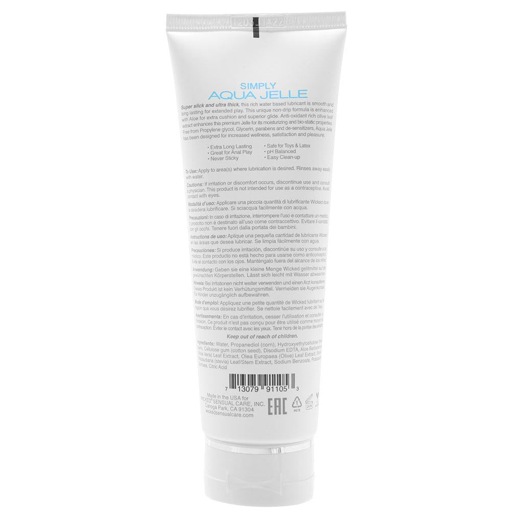 Simply Aqua Jelle 4 oz. | 713079911053 | Available at EroticWarehouse.com
