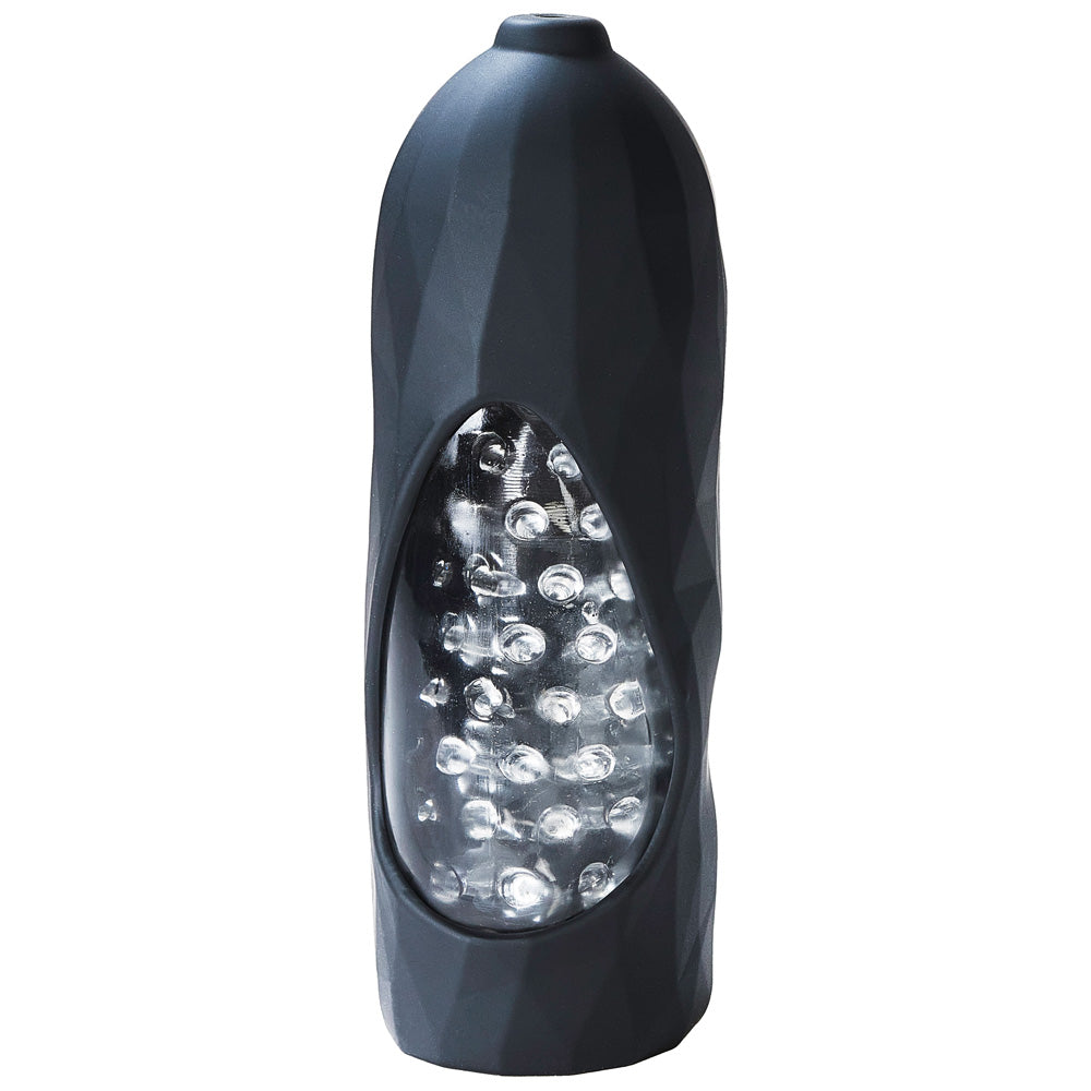 Hummer 2.0 Rechargeable Vibrating Sleeve Black Pearl | 716053727756 | Available at EroticWarehouse.com