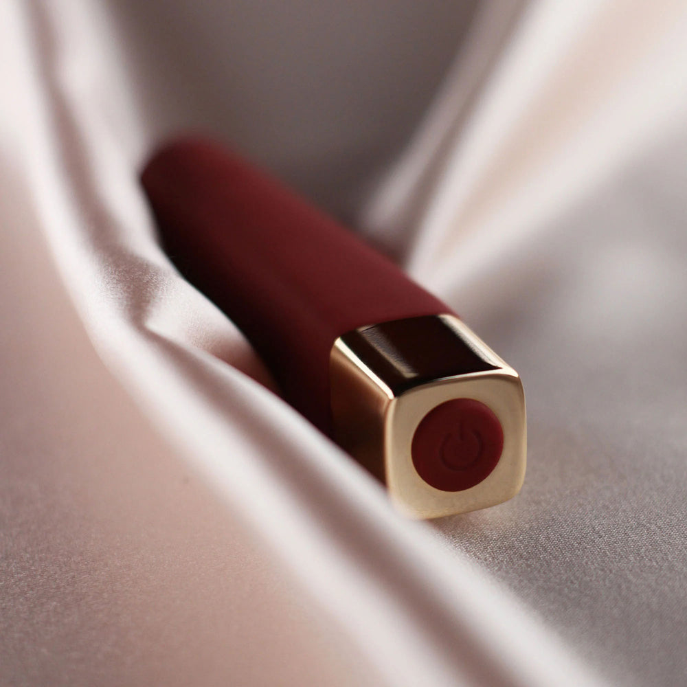 Quinn 10 Modes Silicone Bullet Vibrator Red | 716715771417 | Available at EroticWarehouse.com