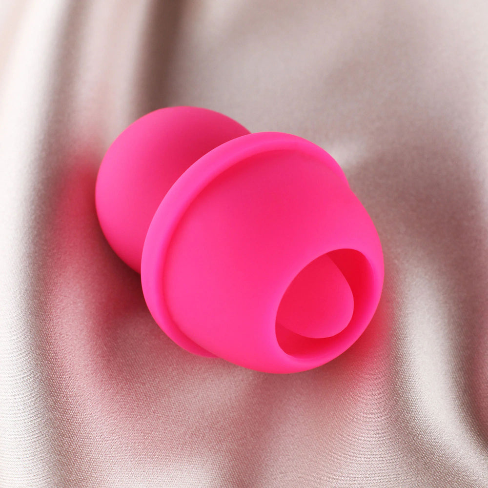 Albert Mushroom Shaped Tongue Vibrator Pink | 716715771592 | Available at EroticWarehouse.com