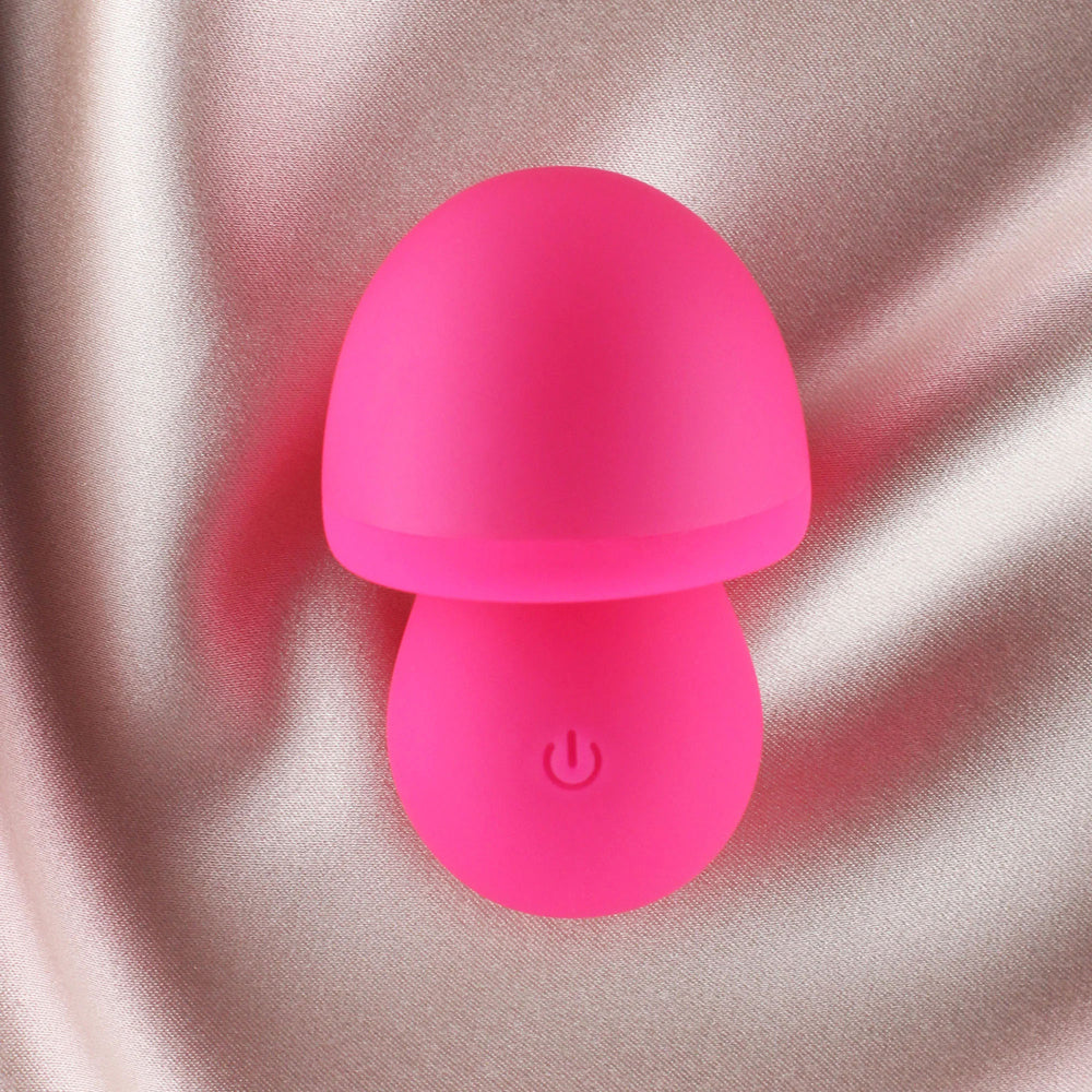 Albert Mushroom Shaped Tongue Vibrator Pink | 716715771592 | Available at EroticWarehouse.com