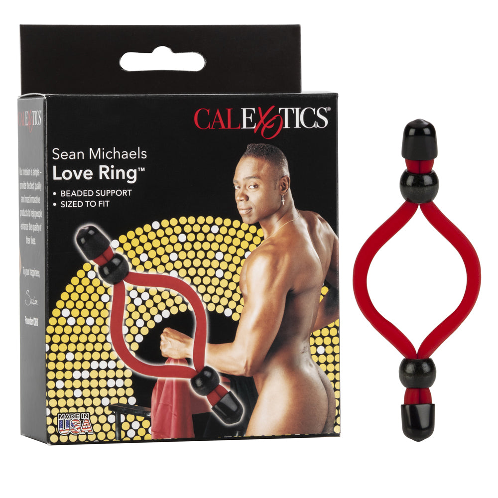 Sean Michaels Love Ring Red | 716770008305 | Available at EroticWarehouse.com