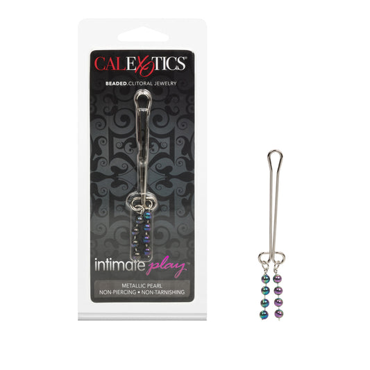 Intimate Play Beaded Clitoral Jewelry Silver | 716770009371 | Available at EroticWarehouse.com