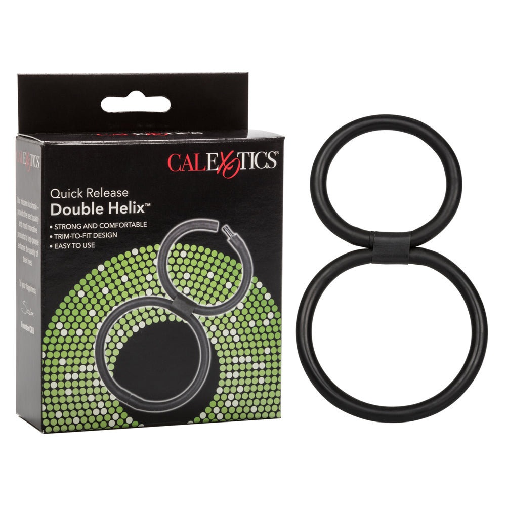 Quick Release Double Helix Black | 716770016270 | Available at EroticWarehouse.com