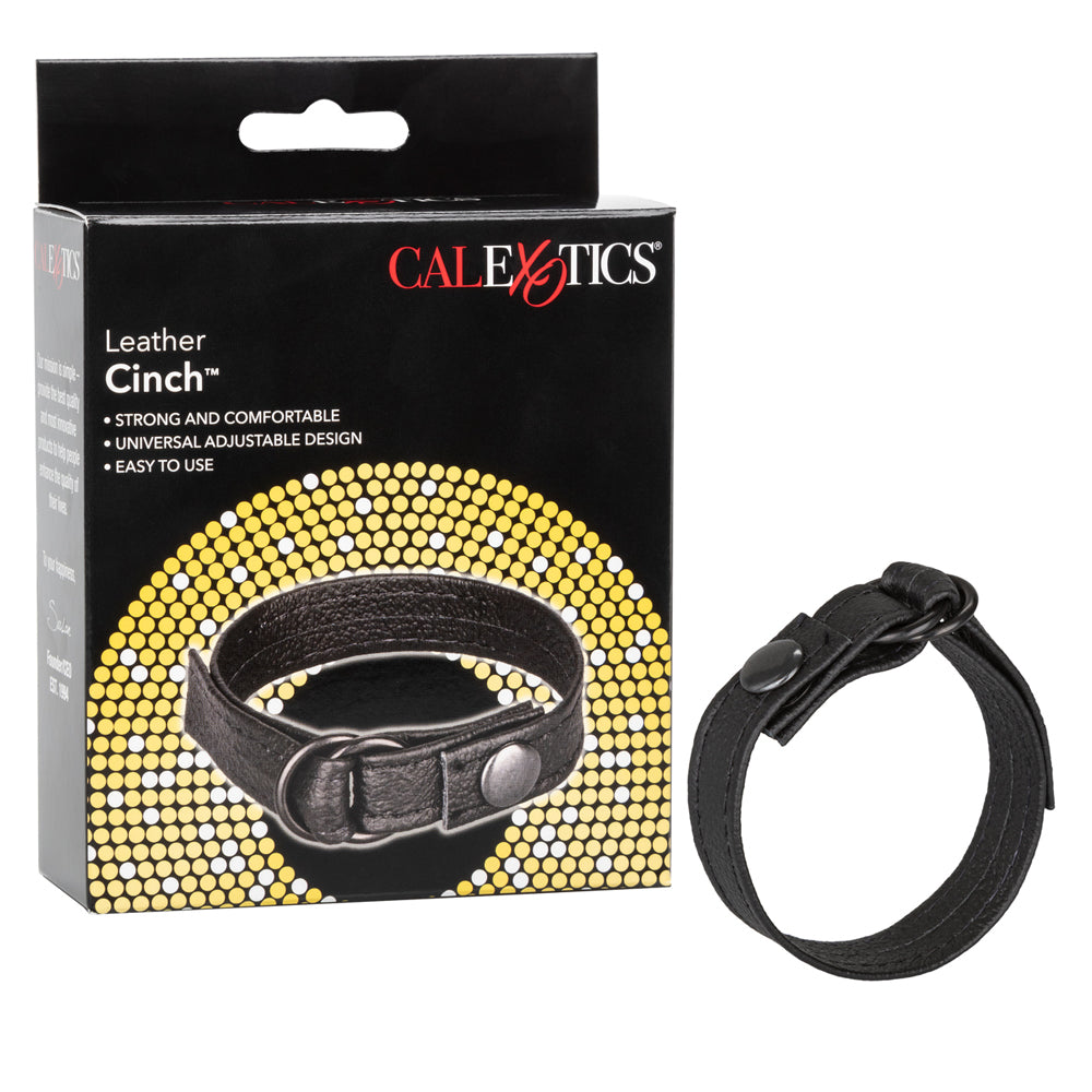 Leather Cinch Black | 716770016317 | Available at EroticWarehouse.com
